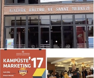 Kampüste Marketing '17 #AnadoluÜniversitesi #KM17 Fotoğraf: Şeref Can Şimşir