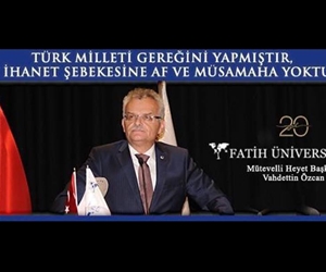Hain organizasyona karşı Türk Milleti gereğini yapmıştır af ve müsamaha yoktur.
http://www.fatih.edu.tr/?news,6768