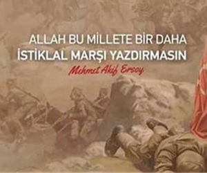 Bugün İstiklal Marşı'nın kabülünün 97. yıldönümü. Mehmet Âkif Ersoy tarafından kaleme alınan bu eser, 12 Mart 1921'de Birinci TBMM tarafından “İstiklâl Marşı” olarak kabul edilmiştir.????