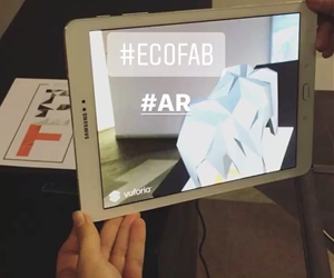 #ecofab #exhibition #ar #augmentedreality #foldup #architecture