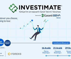 Investimate Sanal Yatırım Yarışması Başlıyor!