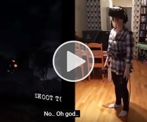 Sanal Gerçeklik Gözlüğü VR İle Korku Oyunu Oynarsak Ne Olur?